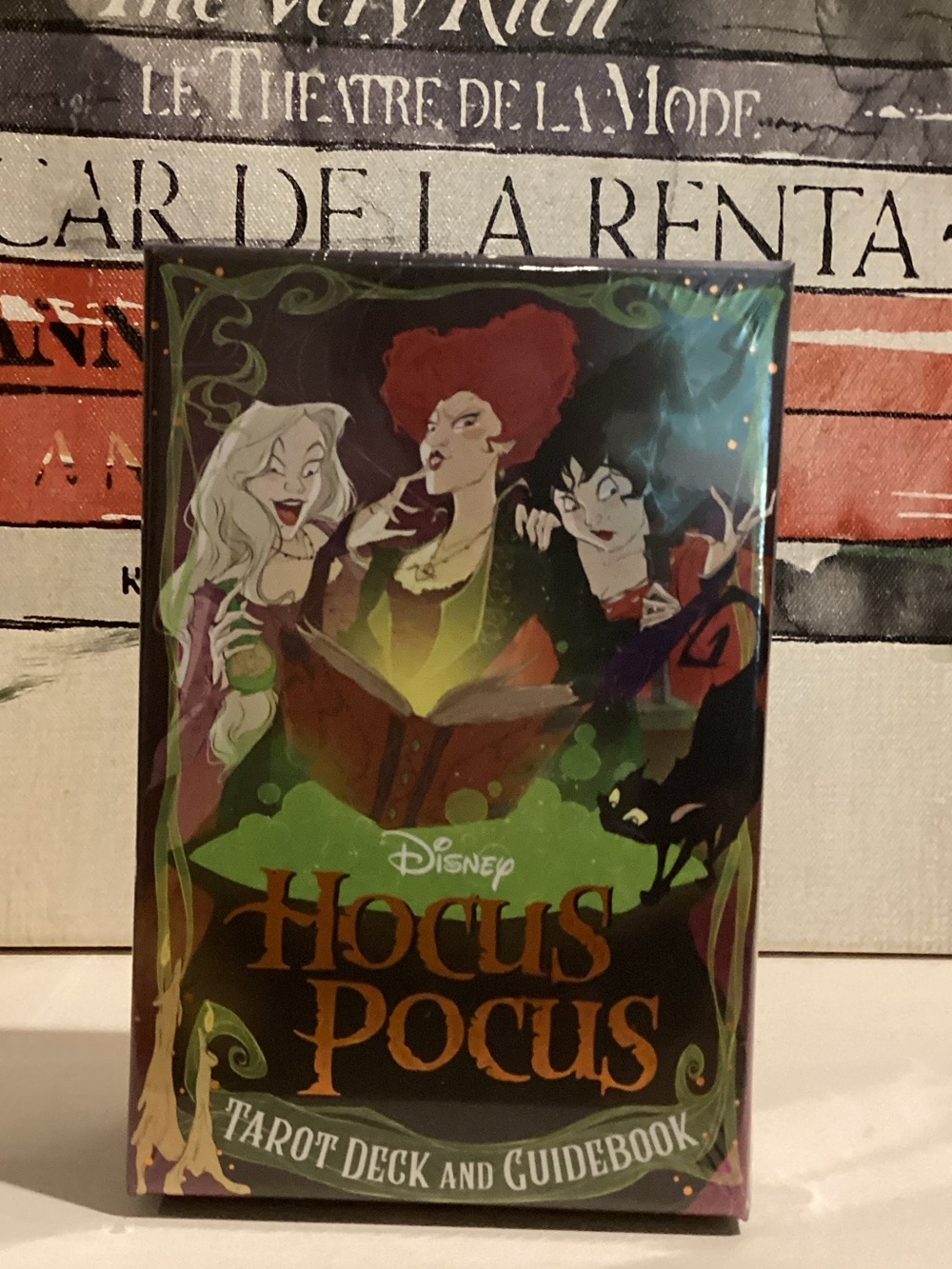 Disney Hocus Pocus Tarot Deck and Guidebook - Green, Orange, Black
